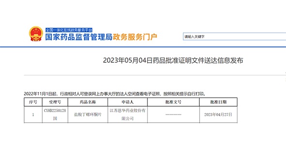 晶易动态 | 盐酸丁螺环酮片、碘海醇注射液、氯雷他定颗粒先后过评，2个国内首家！